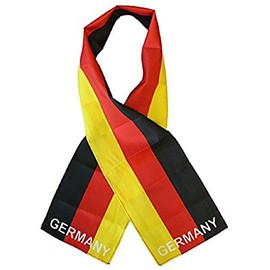 K's Novelties Germany German Country Lightweight Flag Printed Knitted Style Scarf