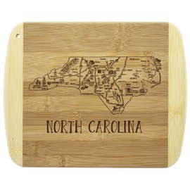 Totally Bamboo A Slice of Life North Carolina Bamboo Serving and Cutting Board