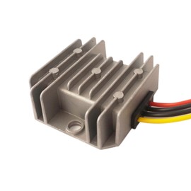 Proshopping DC-DC Buck Converter, 15-90V to 12V 8A Waterproof Step Down Converter, Golf Cart Voltage Regulator Reducer, 24V 36V 48V 60V 72V to 12V 96W Small Step Down Module