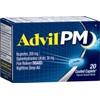 Advil PM (20 Count) Pain Reliever/Nighttime Sleep Aid Coated Caplet, 200mg Ibuprofen, 38mg Diphenhydramine