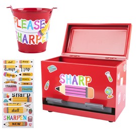 Tkifoda Pencil Dispenser Holder for Classroom Pastel Stainless Steel Pencil Holder for up to 200 Pencils Reusable Metal Straw Dispenser for Home Office Restaurant Teachers Supplies Storage