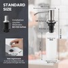 WEWE Kitchen Sink Faucet with Soap Dispenser, Kitchen Faucet with