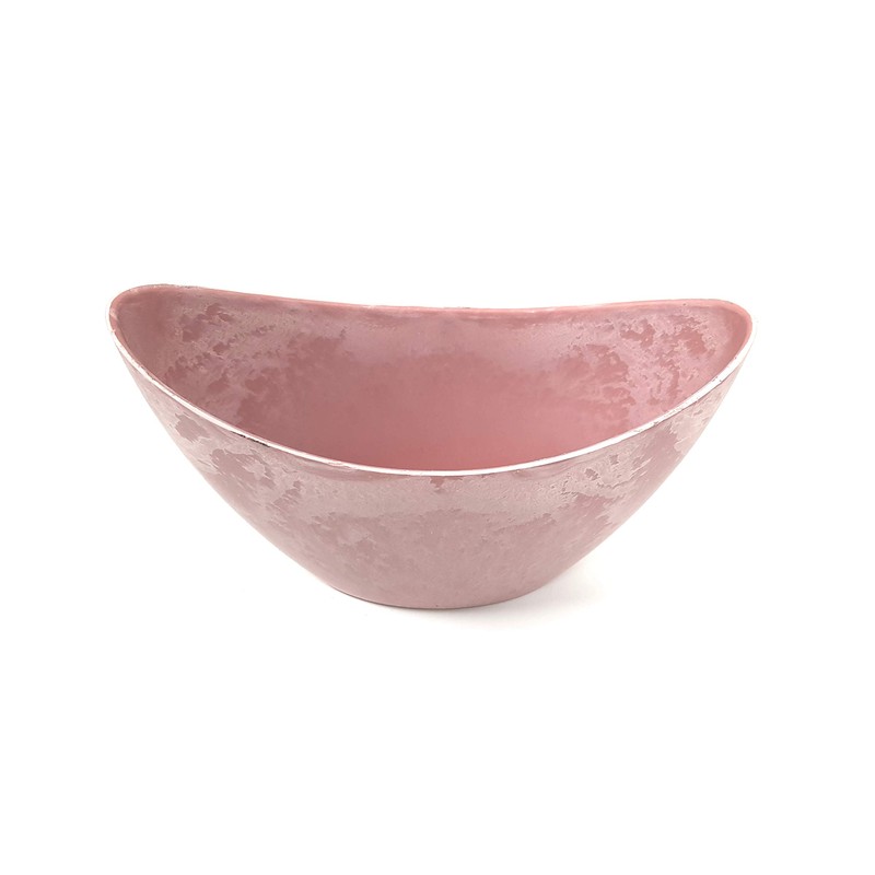 Klocke Plastic bowl for planting or decoration in pastel pink