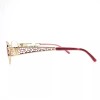 South Hampton SH 907 RO Eyeglasses Frames Pink Rectangular Full