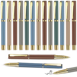 PerKoop 20 Pcs Inspirational Pens Thank You Gifts Motivational Ballpoint Pen Bulk for Men Women Appreciation Gifts for Employee Teacher Coworker Nurse Team Staff Office School(Pastel,Boho)