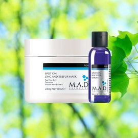 Mad Skin Care Sulfur Mask + Booster / 매드스킨케어 설퍼마스크+부스터