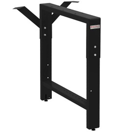 Workbench Table Frame Leg - Center Leg - 20" Depth - Black - 29" to 35" Height Adjustable - by BenchPro