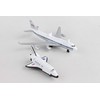 Daron Space Mission Toy Set Boeing 747 and Space Shuttle,