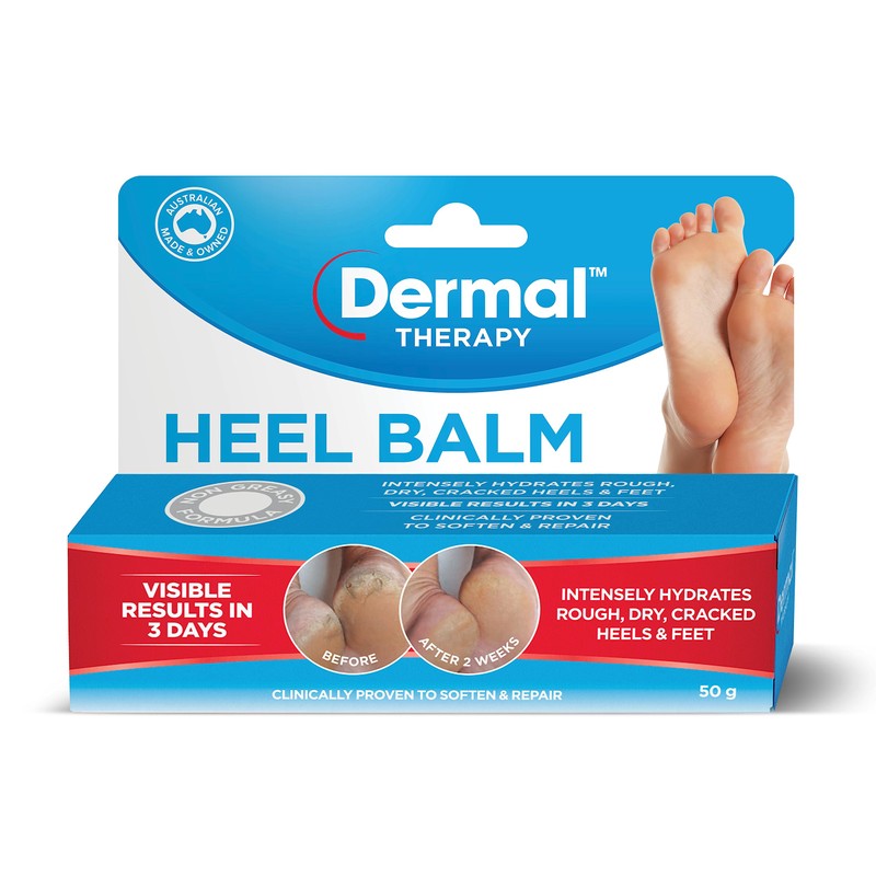 Dermal Therapy Heel Balm | Hydrates Rough, Dry, Cracked Heels