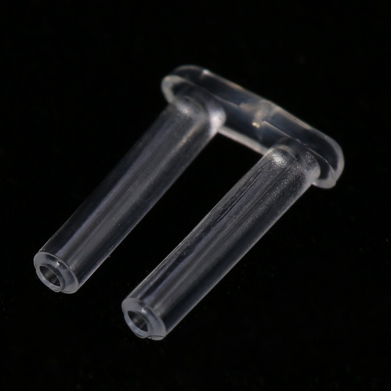 Rimless Frames Sleeves, 100pcs New Plastic Compression Sleeves for Rimless