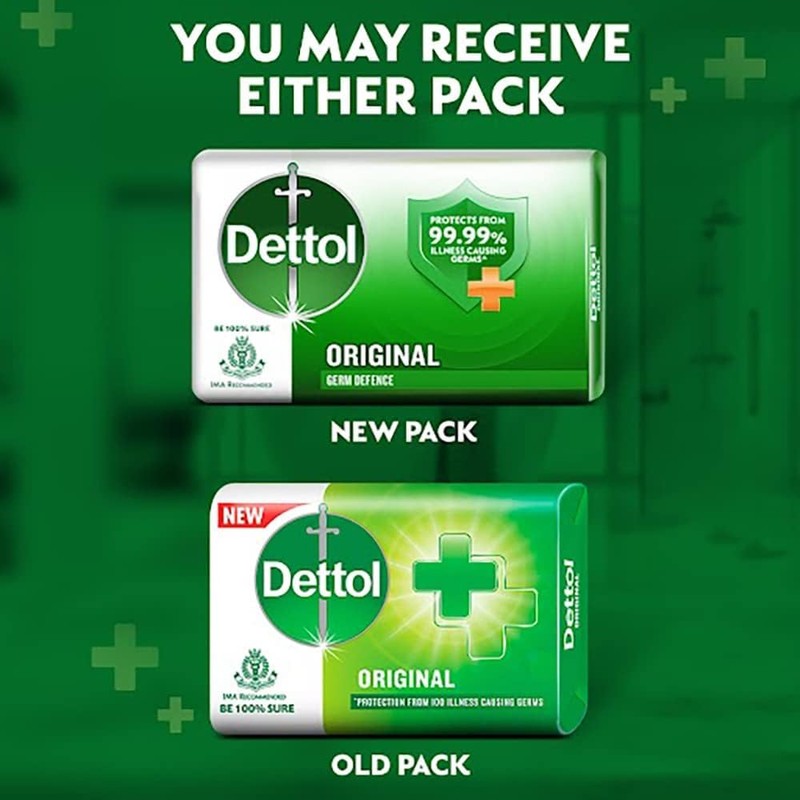 Dettol Original Bar Soap | 150g Each | Pack of