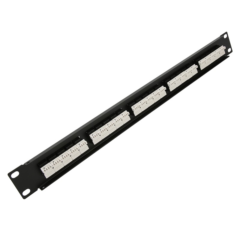 RJ11 Through Coupler 25 Ports Anti Interference Gold Plated Pin