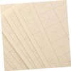 CORHAD 100sheets Chinese Calligraphy Paper Half-processed Xuan Paper Grid for