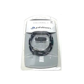 Phiten Titanium Necklace Tribal 18" (Black) 45cm
