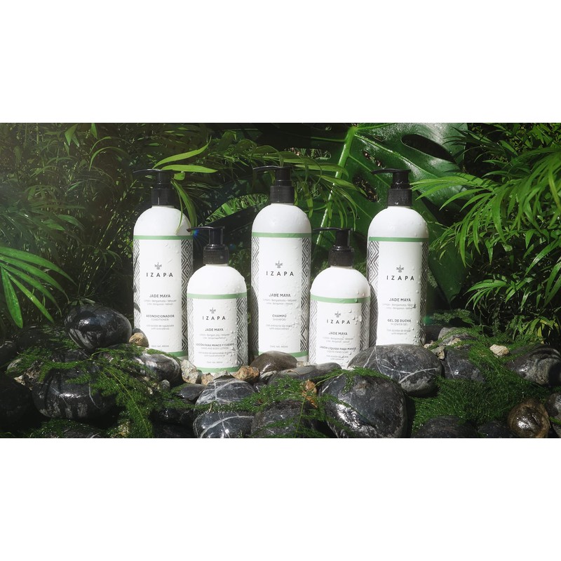 IZAPA Jade Maya Jabón Líquido para Manos 300ml con Aceite