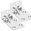 2 Sets Stainless Steel Removable Table Bracket, Strong Sturdy Support