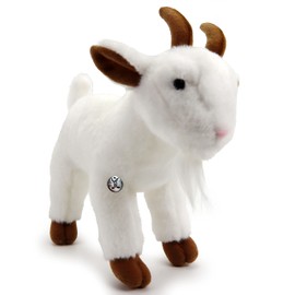 Goat Cuddly Toy White Geiss Goat Snow Goat Plush Toy Flock - Cuddly Toys *biz
