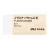 JAPAN MUJI Eraser White MoMA Collection Large