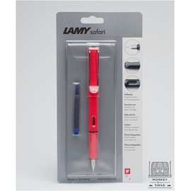 Lamy Neoncoral Pink Fountain Pen 2014 Special Edition - Medium Nib