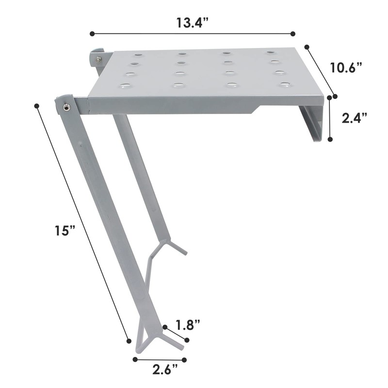 TooCust Platform Accessories for Painters, Anti-Slip Extension Ladder Work Platform