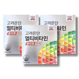 KOREAEUNDAN/Multi-Vitamin/All-In-One/Ez/780mg/3Boxed/wb