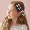 GOGOX 12 Colores Mezcla Mariposa Pasador Moños Para Niñas Moda