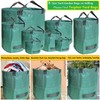Professional 3-Pack 63 Gallon Lawn Garden Bags Large (D31,H19 inch)