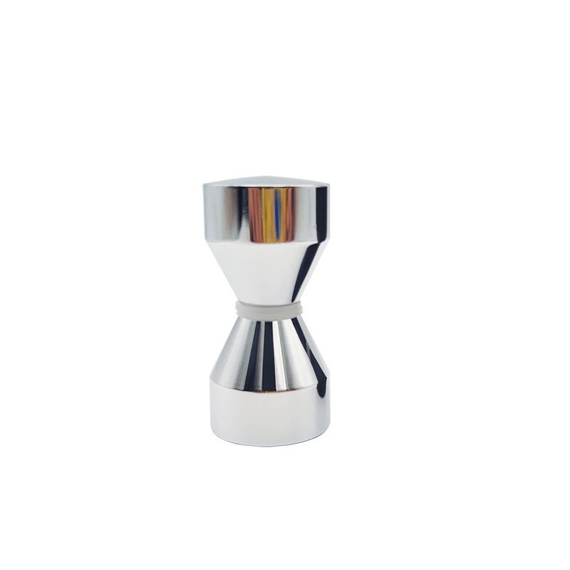 YIDELAI-Glass Door Handle, 2.4 inch Aluminum Alloy Single Hole Handle,