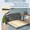Imperius Heavy Duty Bed Panels Foldable Box Spring, Bunkie Board,