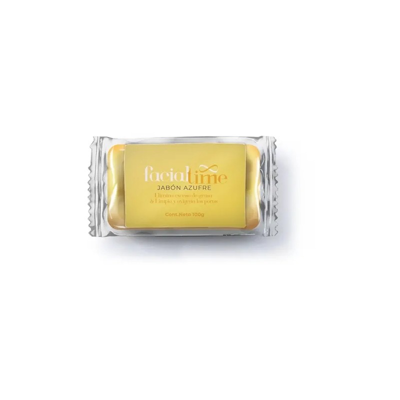 Facial Time Kit Loción Antiacné 120ml Jabón Azufre 100g Control