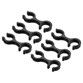 PATIKIL Trekking Pole Clips, 6Pcs Walking Stick Accessories Double Rod Buckle Connector for Outdoor Hiking Camping