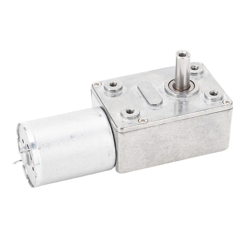 Gear Motor 4‑25kg·cm 12mm Shaft Self Locking Reversible DC 24V
