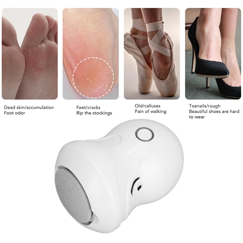 Electric Vacuum Foot Grinder Pedicure Rechargeable Electronic Cracked Skin Cleaning