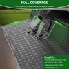 Cartalia Golf Cart Floor Liner Mat 8mm Thick Rubber Full