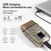 Electric Foil Shavers Bald Foil Blade Reciprocating Double-blade Pusher Digital