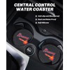 2PCS Car Cup Holder Coaster,Auto Cup Holder Insert Coaster for