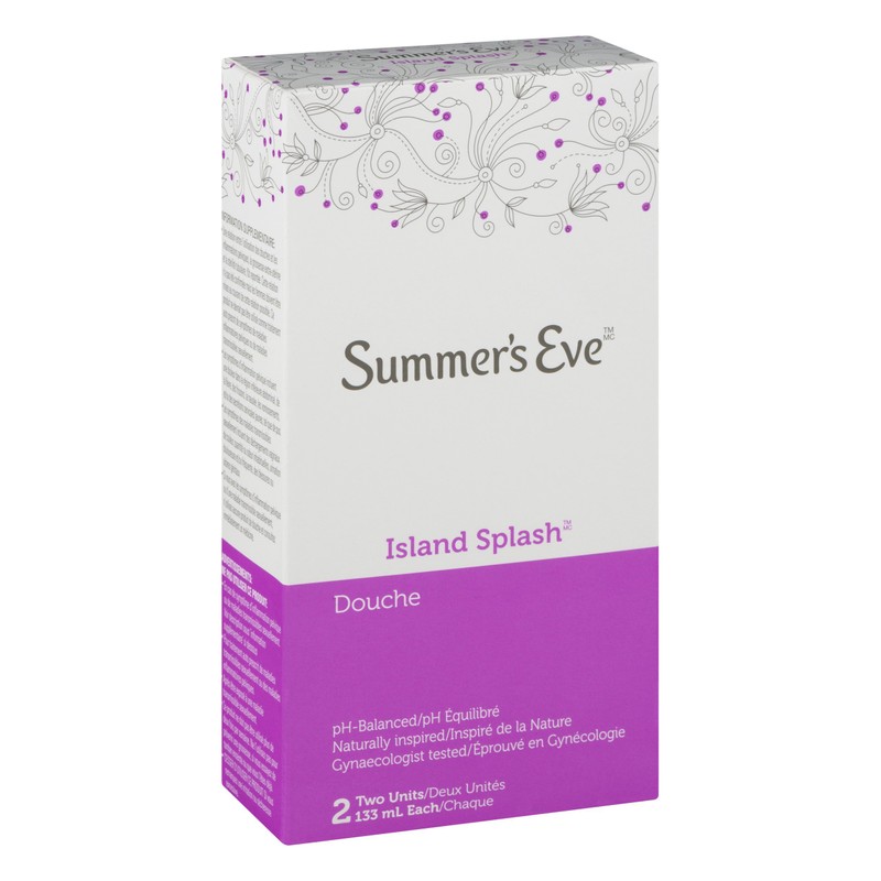 Summer's Eve Island Splash Douche, 133ml