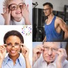 Benvo 12 Pairs Eyeglasses Retainers Silicone Glasses Temple Holders Anti-slip