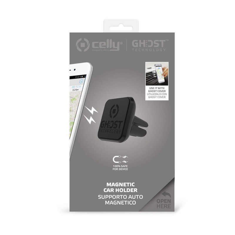 Celly ghostvent Magnetic Car Mount, Black