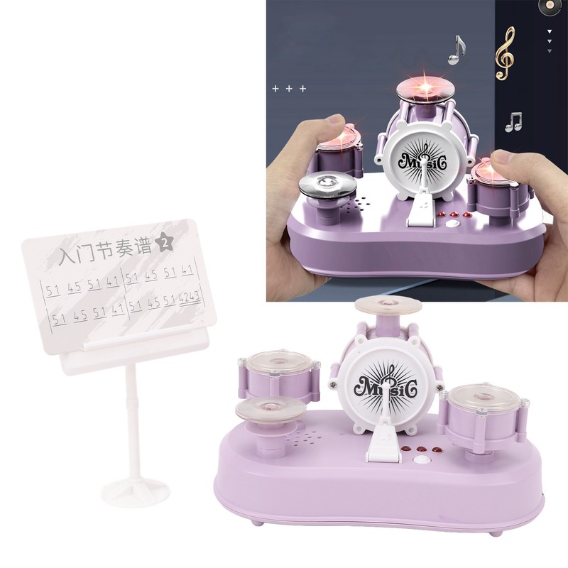 Finger Touch Drum Early Educational Simulation Electronic Tiny Desktop Finger