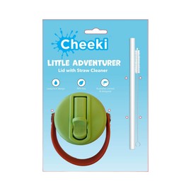 Cheeki Little Adventurer Bottle Replacement Lid, Ladybug