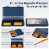 Precision Screwdriver Set with Magnetic Tips, 8-in-1 Multi-Function Screwdrivers, 4-in-1