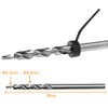 eMagTech New 3/8" 9.5mm Hex Twist Step Drills Pocket Hole
