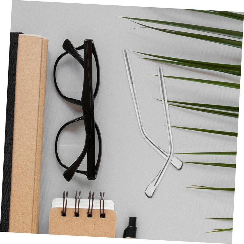 Mipcase 1pair Eyeglass Replacement Temples Stylish Arms for Glasses Comfortable