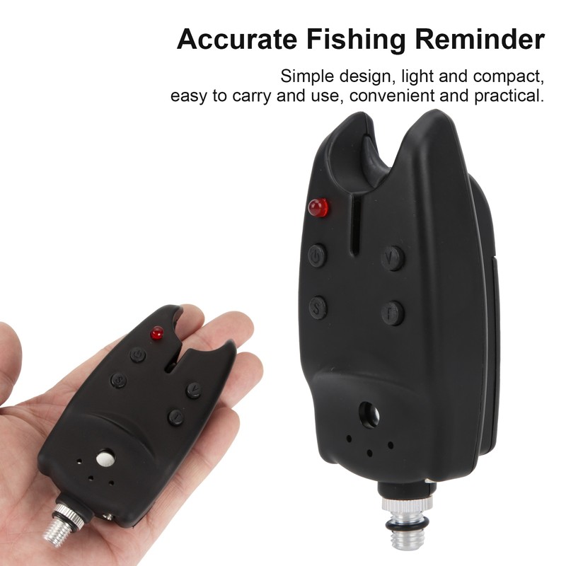 LED Fishing Bite Alarm Reminder Sensitive Electronic Fishing Sound Alert