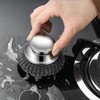 Stainless Steel Wool Scrubber with Handle | Wool Dish Scrubber