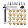 Spritz Cookie Press Kit - 20 Stainless Steel Discs &