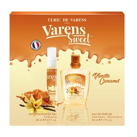 Ulric De Varens VANILLE CARAMEL GIFT SET 1.7 FL OZ + 0.7 FL OZ Purse Spray