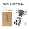 Ravinte 5 Pair 10 Pack 1-1/2 Inch Overlay Soft Close
