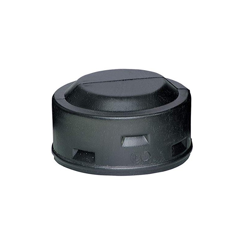 Advanced Drainage Systems 8"L Corrugated Drain End Cap, 4" Pipe